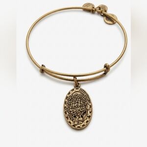 Alex and Ani Daughter Tree of Life Gold Tone Expandable Bangle Bracelet